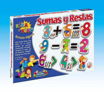 KIKO Y KIKA SUMAS Y RESTAS