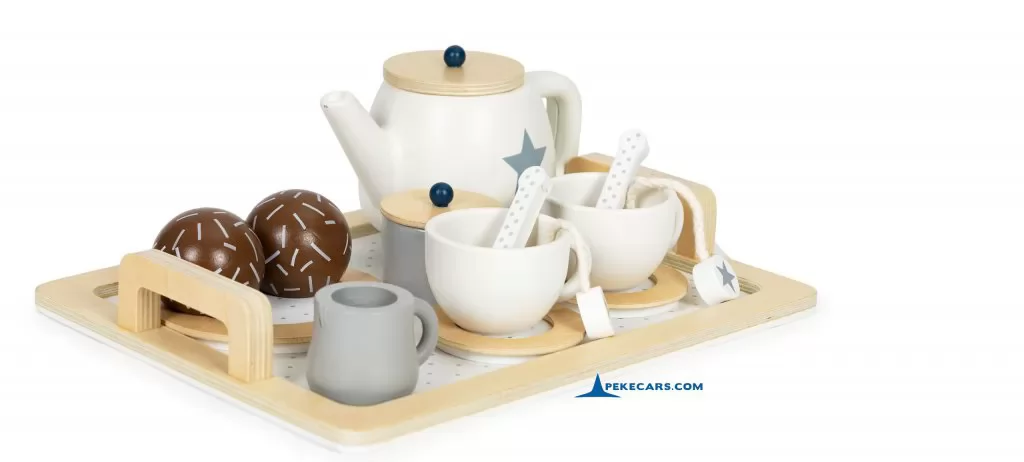 Set Completo Té de la Tarde de Madera