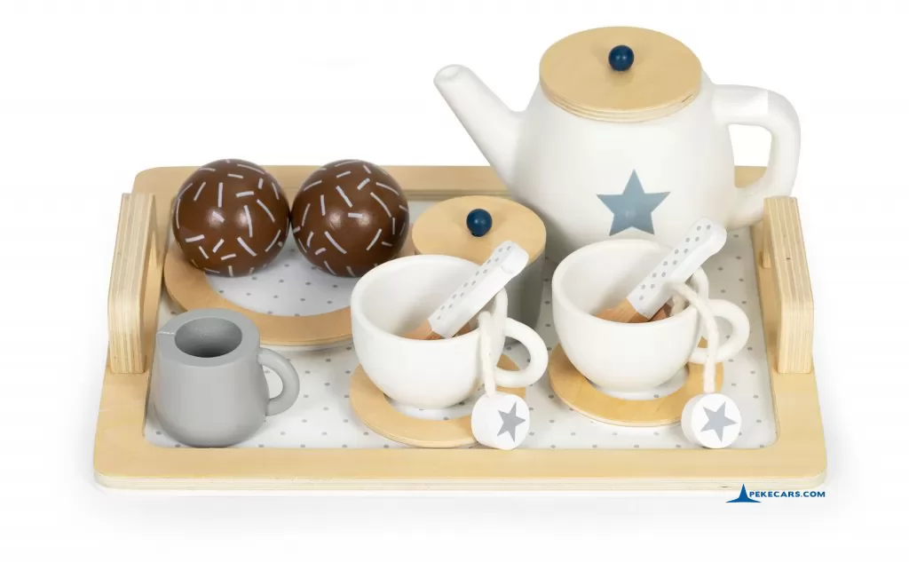 Set Completo Té de la Tarde de Madera