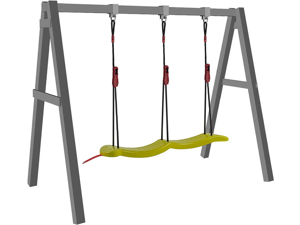 ASIENTO DOBLE SERPIENTE PARA COLUMPIO - EN ESTRUCTURA