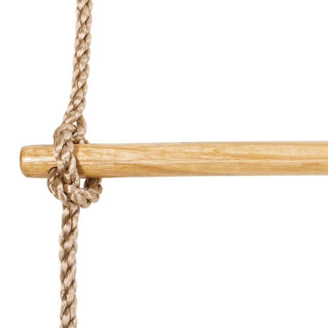 Escalera 1 anclaje - Zoom peldaño