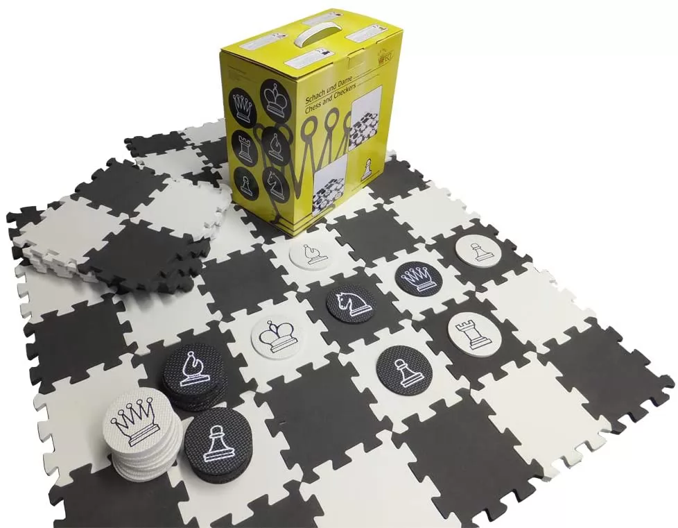 ajedrez y damas para niños en 2d