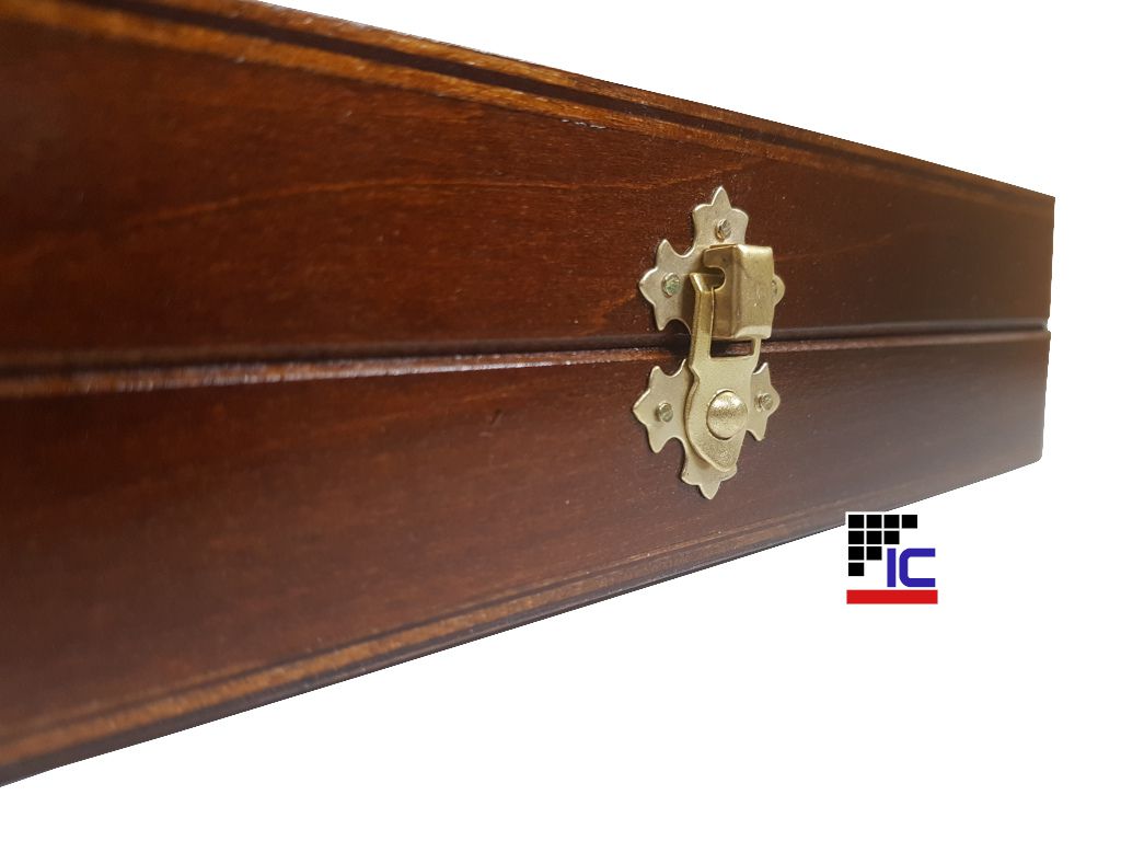 Juego Ajedrez plegable de madera con piezas Staunton nº6 apertura