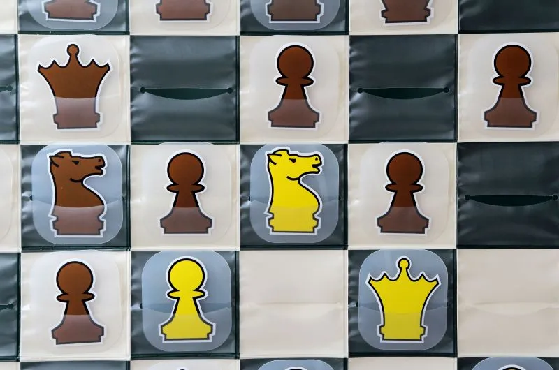 Tablero Mural Enrollable Verde - zoom piezas