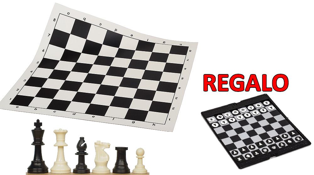 set tablero enrollable vinilo con piezas mas regalo