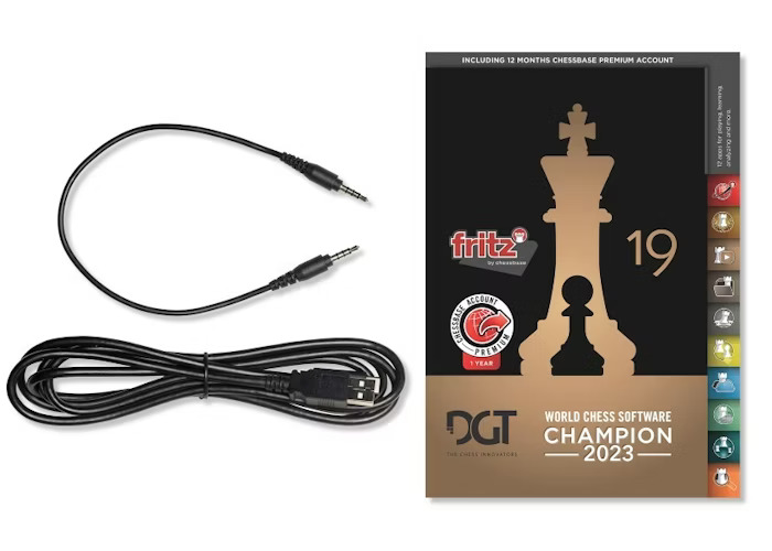 Tablero DGT USB e-Board Palisandro y Piezas Timeless