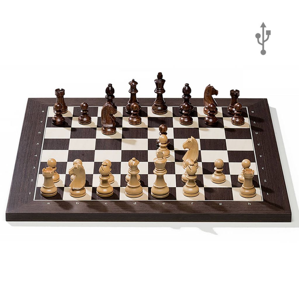 Tablero DGT USB e-Board Wengué y Piezas Timeless