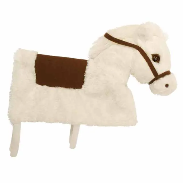 Baby Horse Blanco - vista lateral