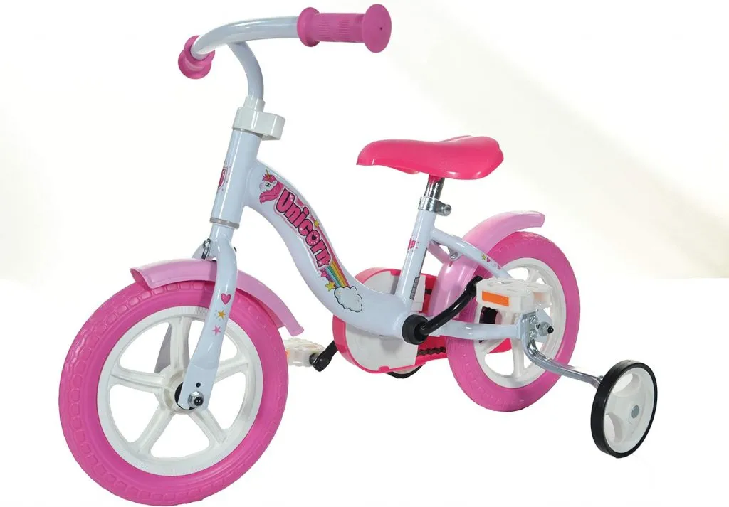 bicicleta para niños unicornio 10 dino bikes