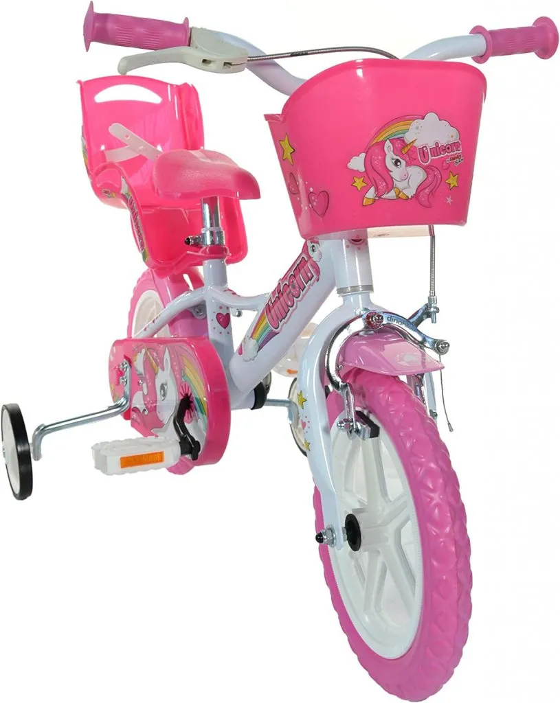 bicicleta para niños de 3 a 5 años Unicornio 12 dino bikes