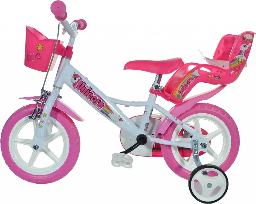 bicicleta para niños Unicornio 12 dino bikes