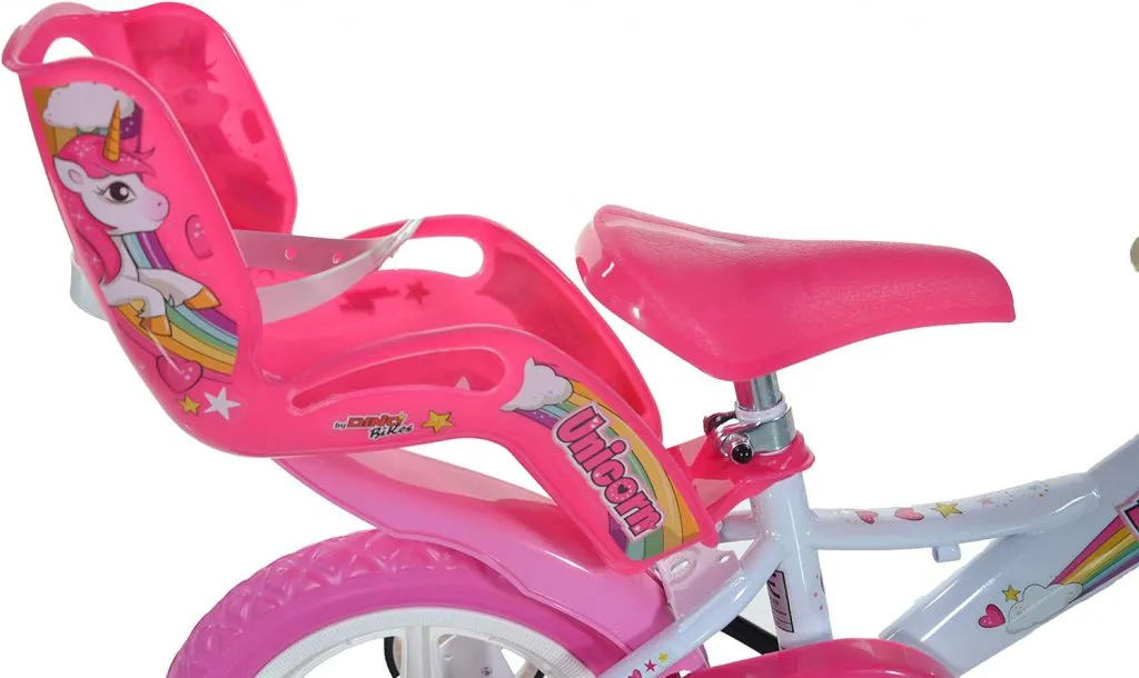 bicicleta para niña de 5 años Unicornio 12 dino bikes