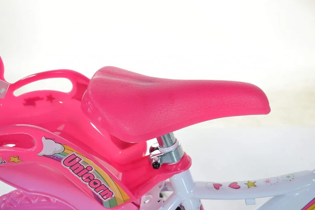 bicicleta con pedales para niños de 3 a 5 años Unicornio 12 dino bikes