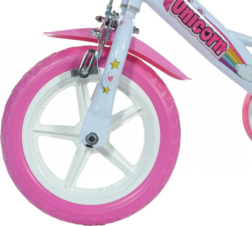 bicicleta para niña Unicornio 12 dino bikes