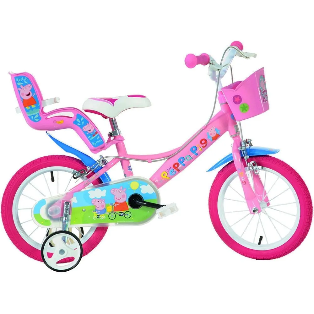 Bicicleta Peppa Pig 14 pulgadas