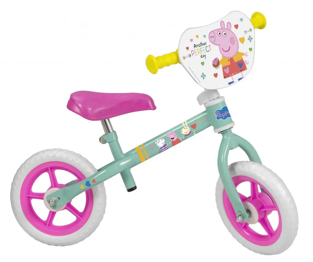Bicicleta Evolutiva Peppa Pig Verde