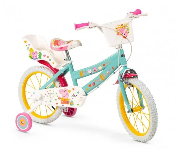Bicicleta Peppa Pig Verde 16