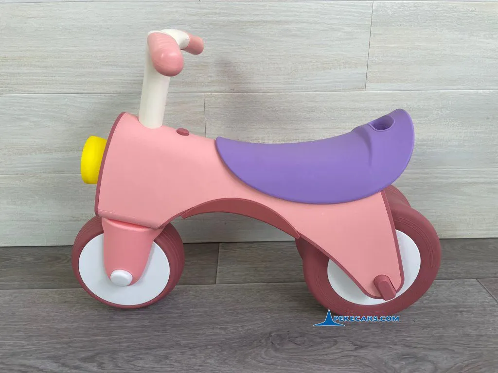 bicicleta para niños de 3 a 6 años evolutiva pekecars rosa
