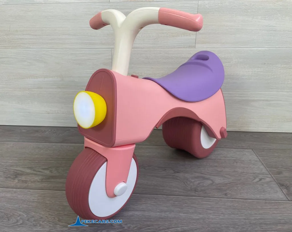 bicicleta para niños evolutiva pekecars rosa
