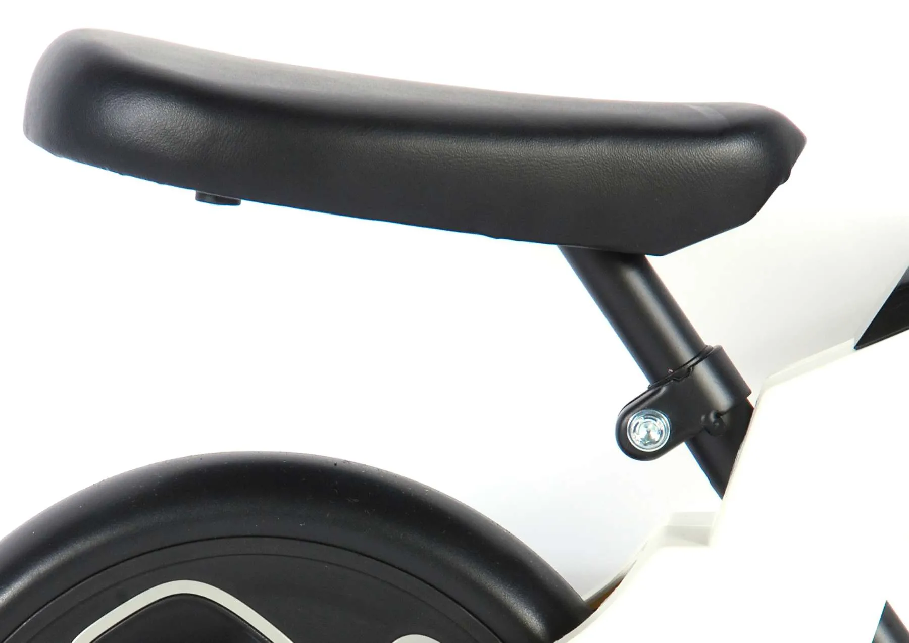 Bicicleta evolutiva QPlay Balance 10 pulgadas Blanca/Negra - sillín