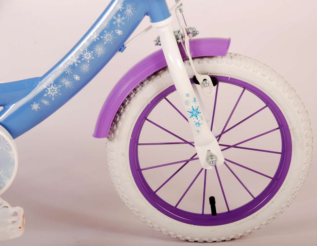 Bicicleta Frozen 14 Pulgadas - rueda delantera
