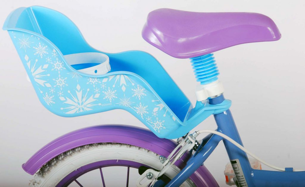 Bicicleta Frozen 14 Pulgadas - portamuñecas
