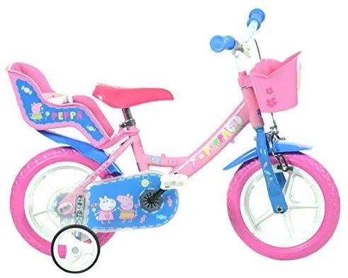 Bicicleta peppa pig 12 pulgadas
