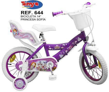 BICICLETA PRINCESA SOFIA 14