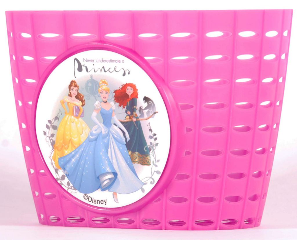Cesta de bicicleta Disney Princess - vista lateral