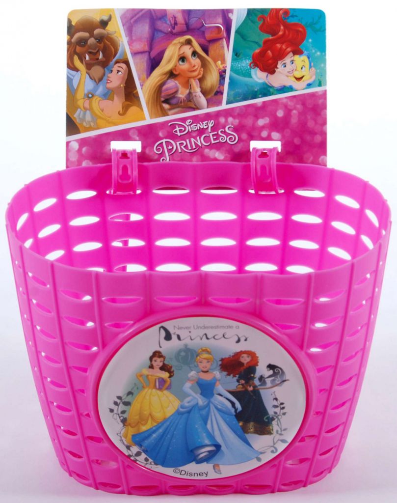 Cesta de bicicleta Disney Princess - vista  superior