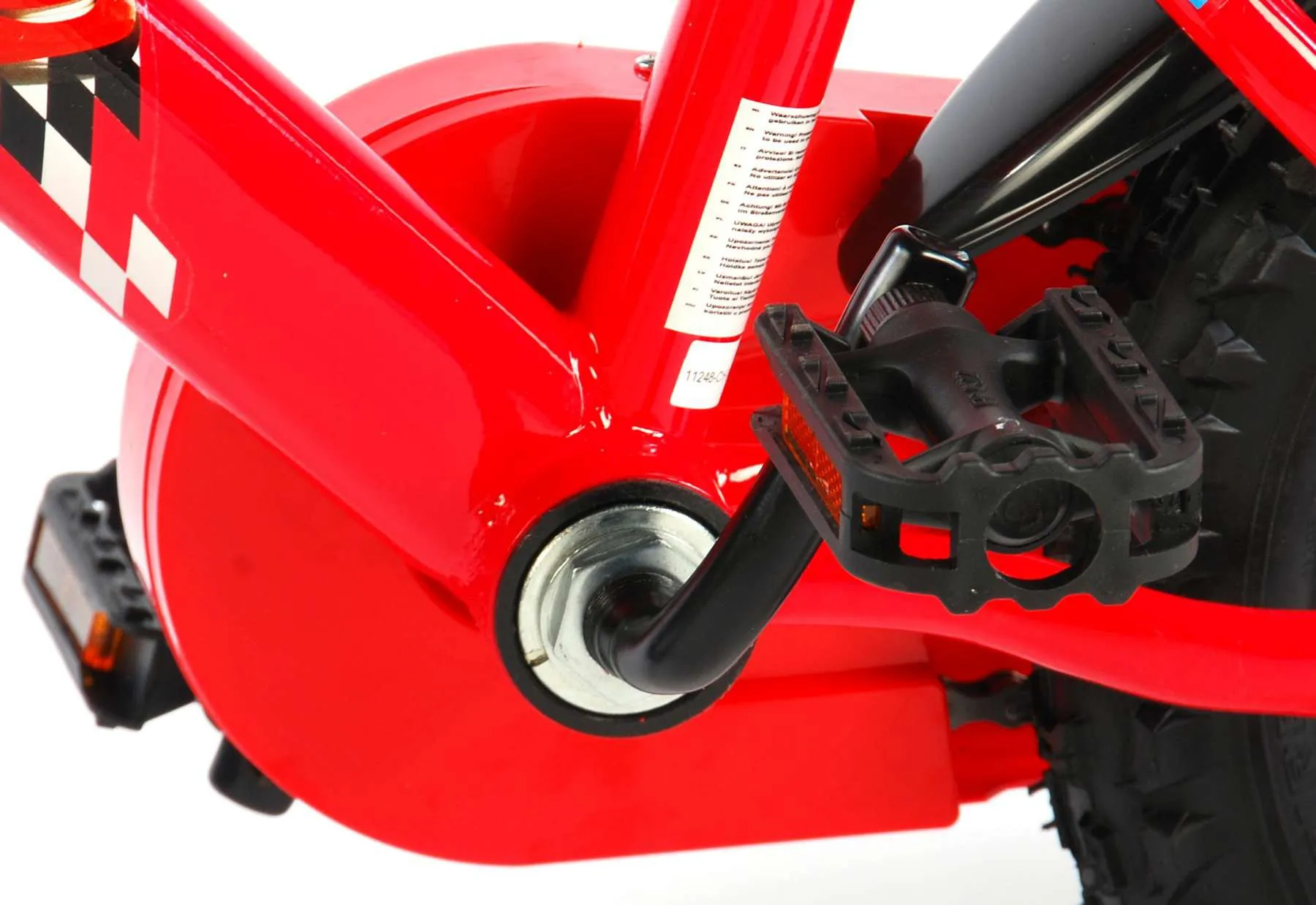 bicicleta para niña de 5 años disney cars chicos 12 pulgadas - pedales