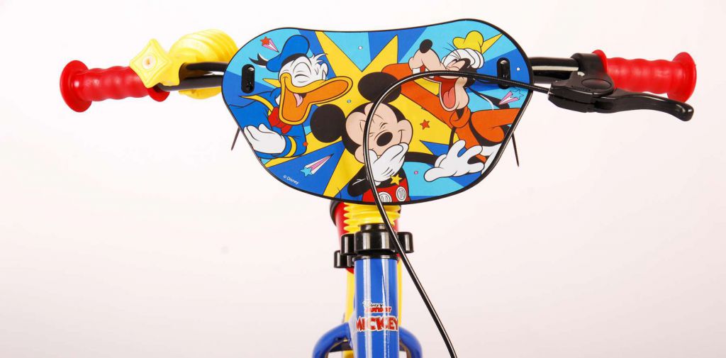 bicicleta para niño de 6 años disney mickey 12 pulgadas rojo