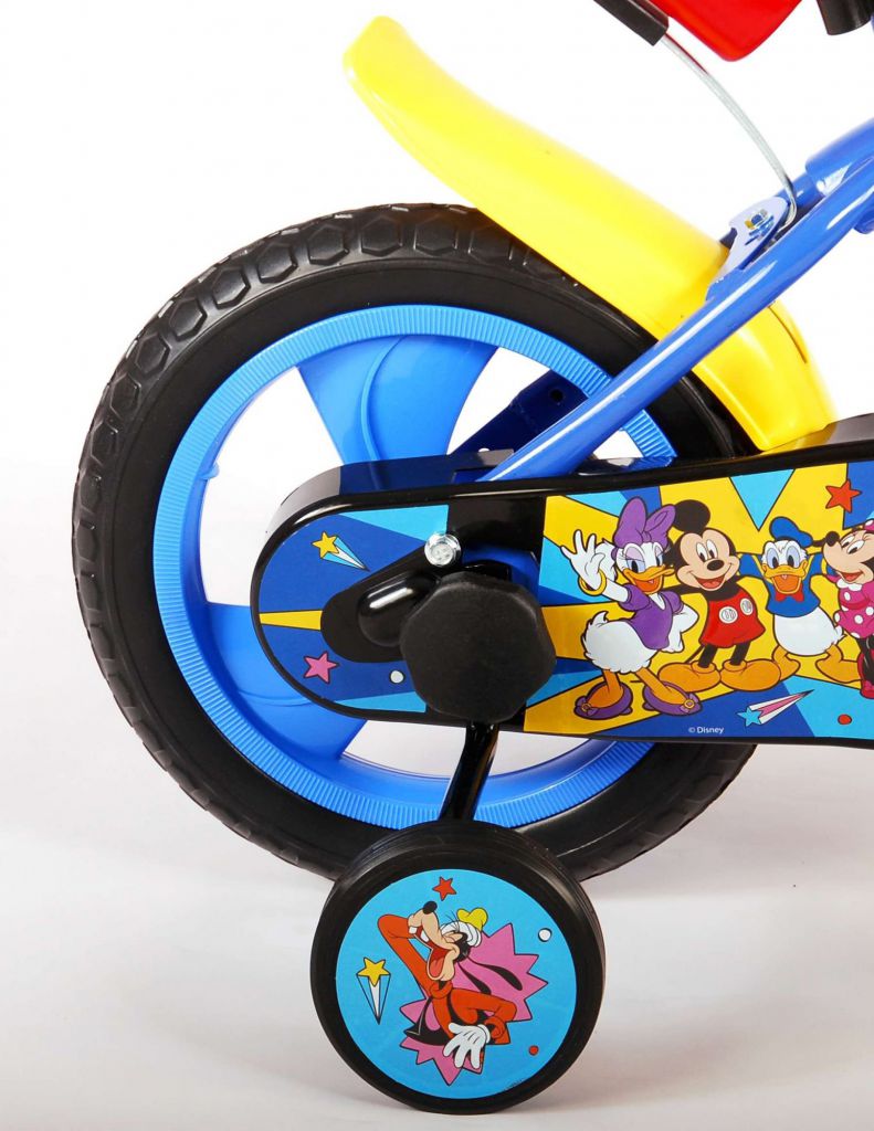 bicicleta para niña de 6 años disney mickey 12 pulgadas rojo
