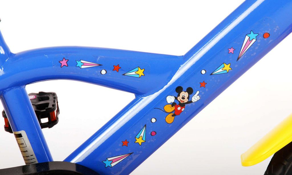 bicicleta para niña disney mickey 12 pulgadas rojo