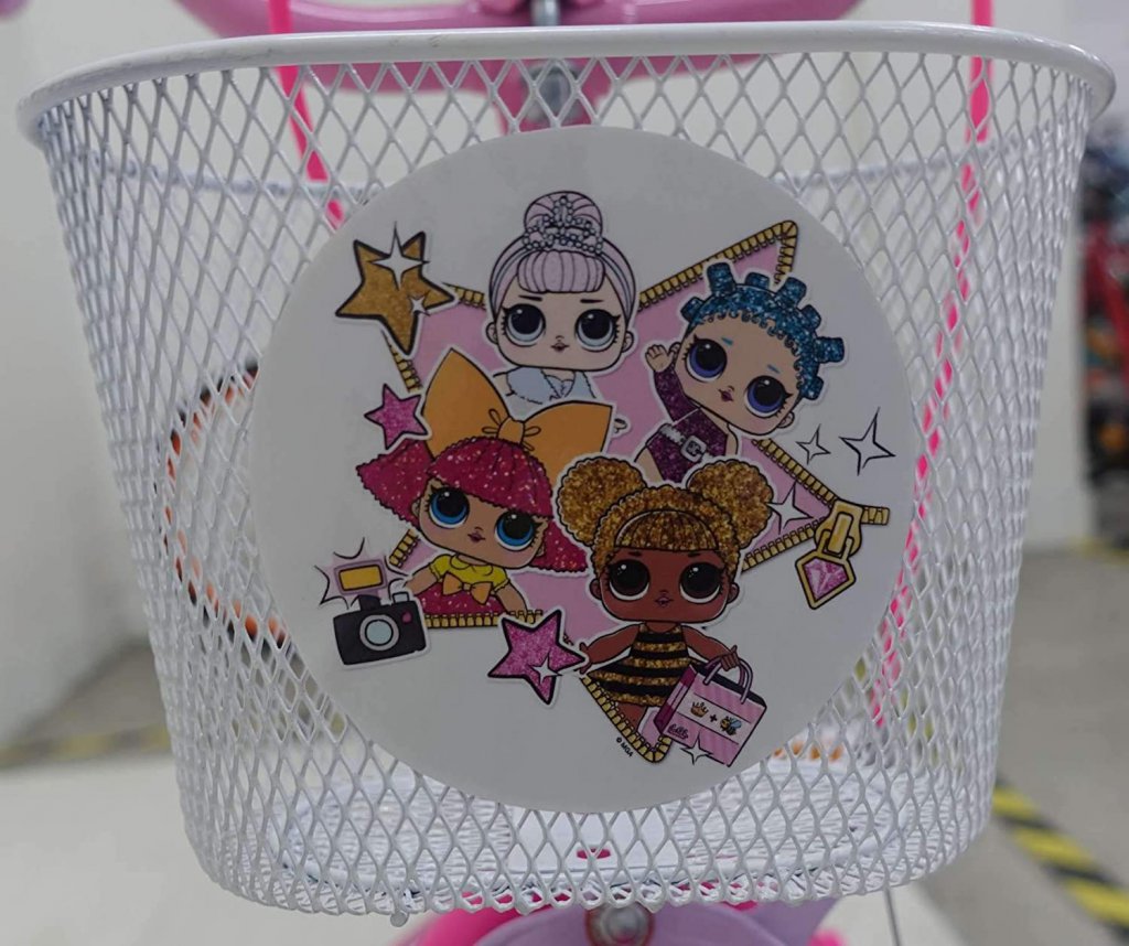 Bicicleta LOL Surprise 16 - cesta