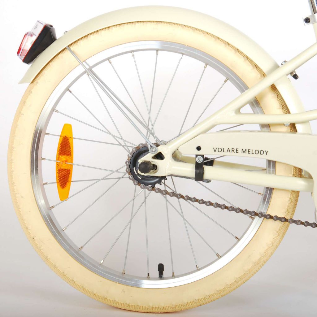 bicicleta con pedales para niños de 2 a 5 años melody 20 pulgadas arena prime