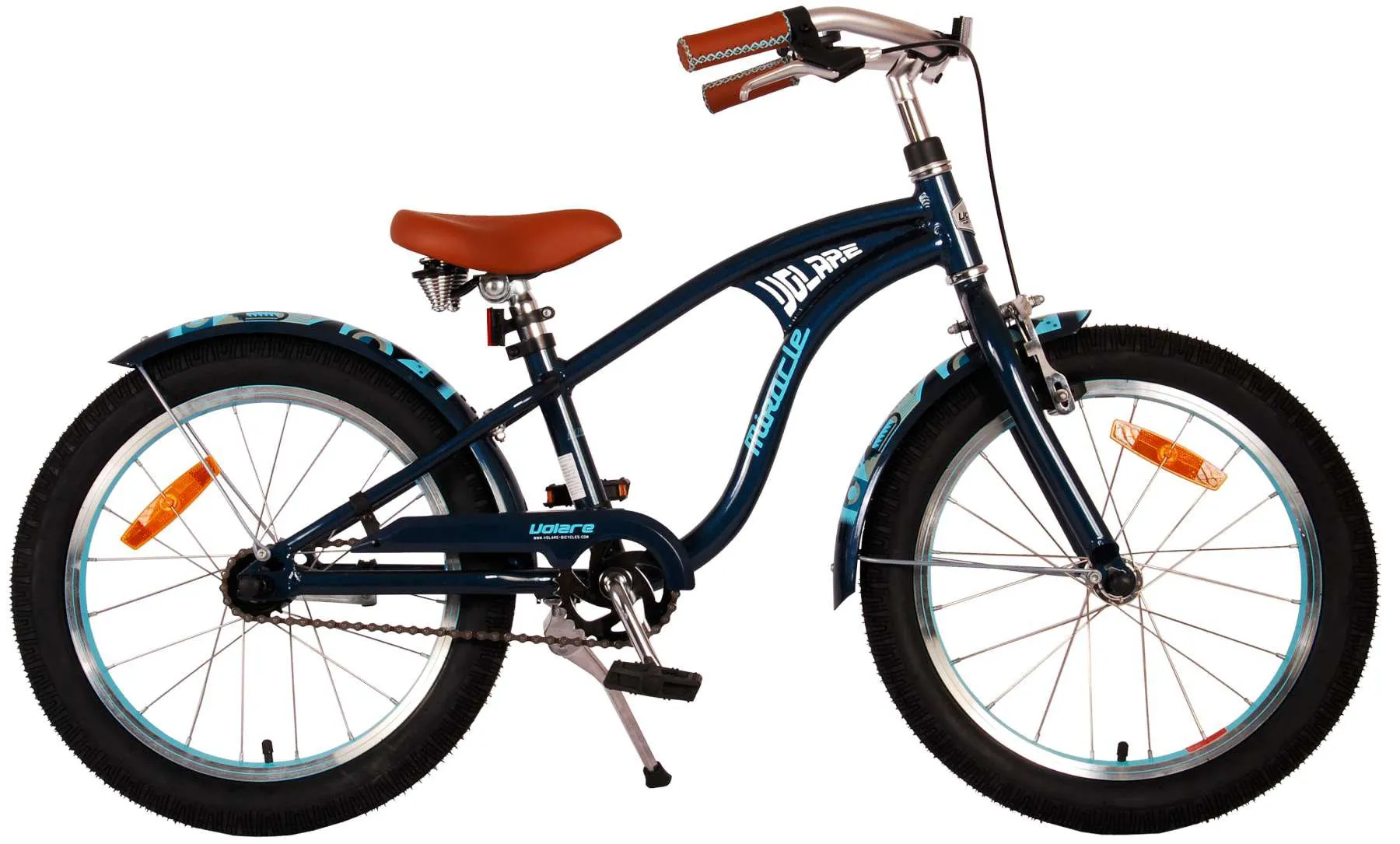 Bicicleta infantil Miracle Cruiser 18 pulgadas Azul Prime Collection Volare