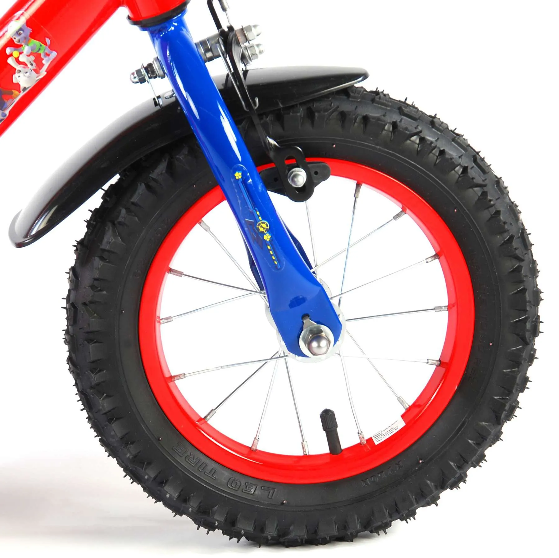 bicicleta para niña de 6 años paw patrol 12 pulgadas rojo