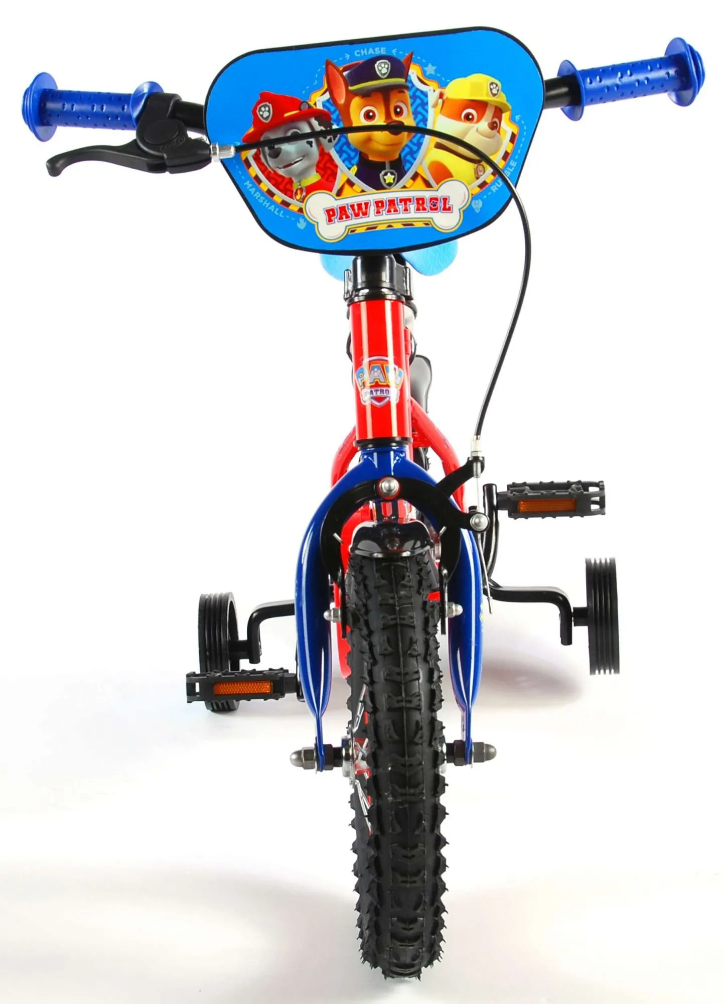 bicicleta para niño de 3 años paw patrol 12 pulgadas rojo