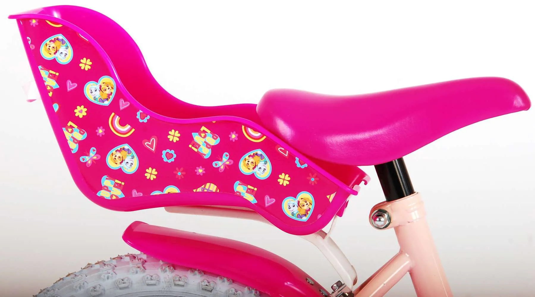 bicicleta para niña de 3 años paw patrol 14 pulgadas rosa