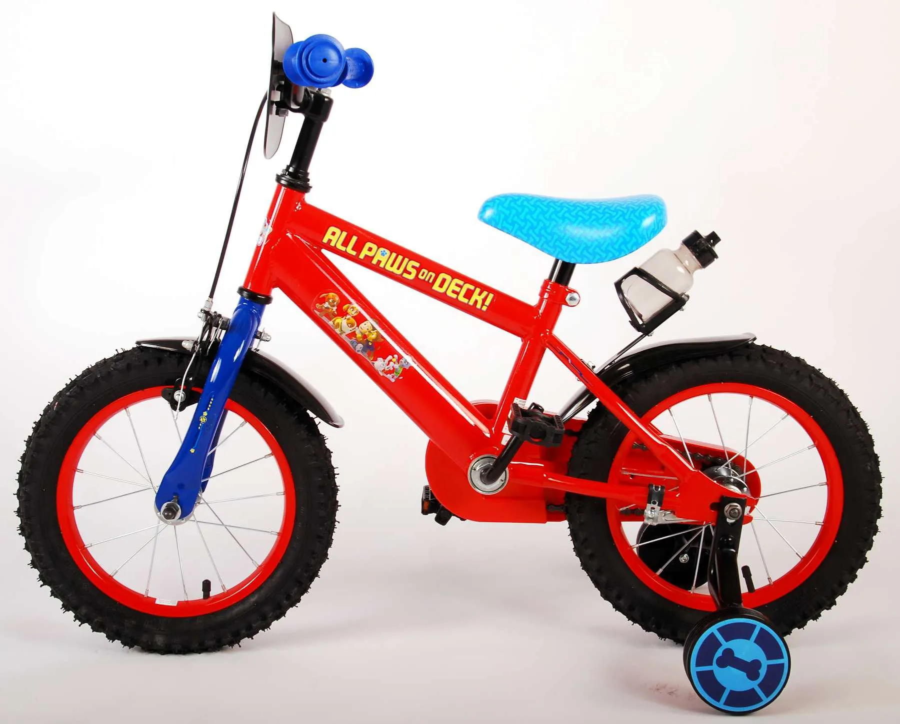Bici Dino Bikes Paw Patrol Per Bambino – 10 Pollici, Telaio Acciaio, Freno A Contropedale