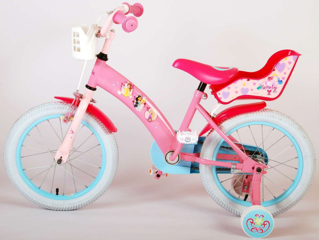 bicicleta para niñas princesas disney 16 pulgadas rosa