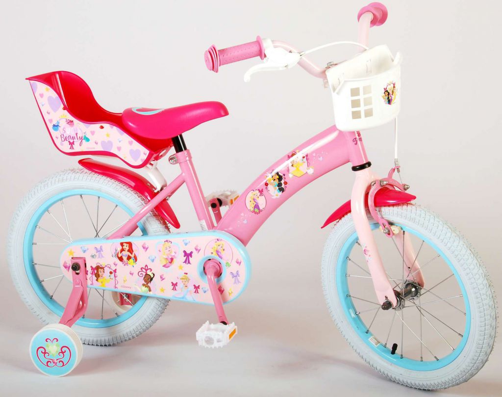 bicicleta para niños princesas disney 16 pulgadas rosa