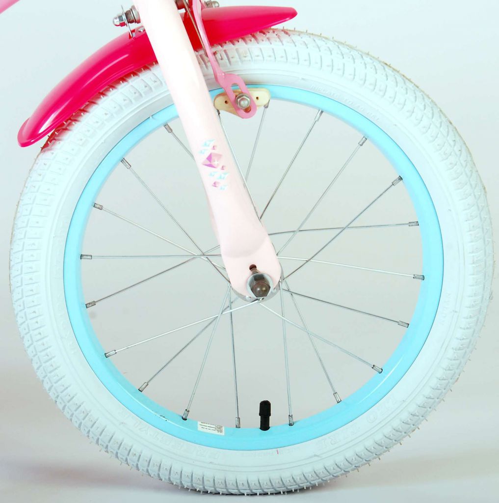 bicicleta con pedales para niños de 2 a 5 años princesas disney 16 pulgadas rosa