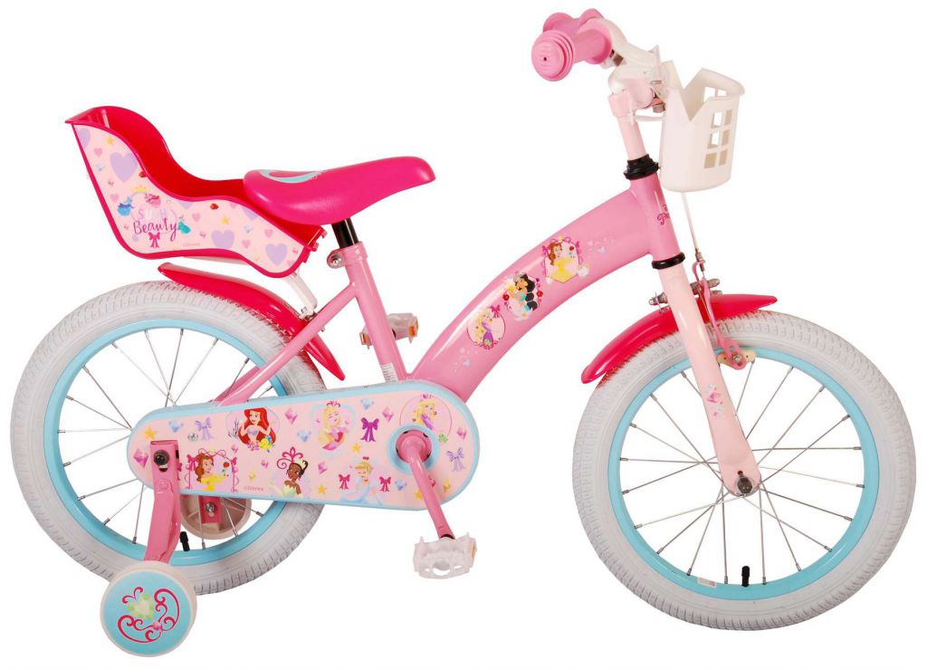 Bicicleta Infantil Princesas Disney 16 Pulgadas Rosa