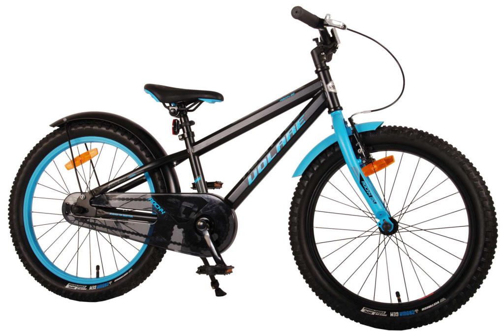 bicicleta para niños de 3 a 6 años rocky 20 pulgadas negra coleccion