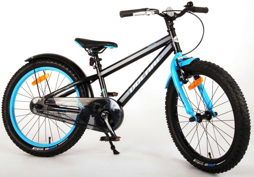 bicicleta para niños rocky 20 pulgadas negra coleccion