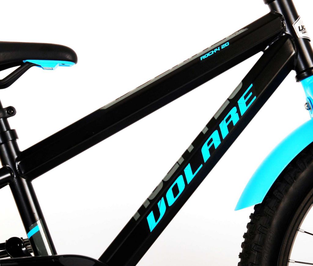 bicicleta para niña rocky 20 pulgadas negra coleccion