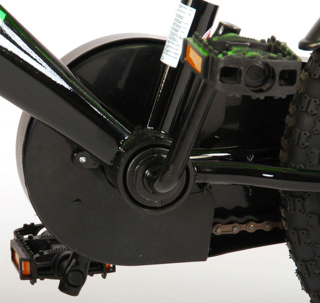 bicicleta para niño de 4 años sportivo 16 pulgadas neon verde - pedales