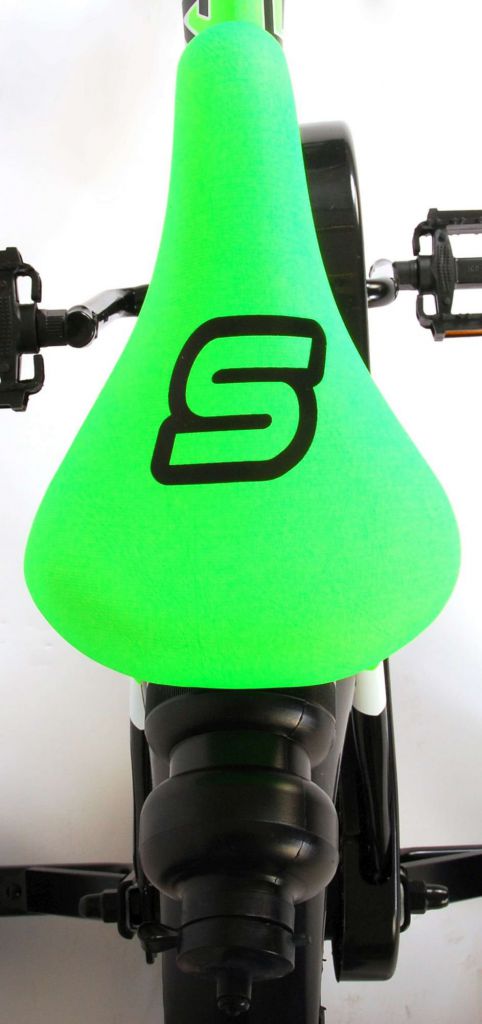 bicicleta para niño sportivo 16 pulgadas neon verde - sillin